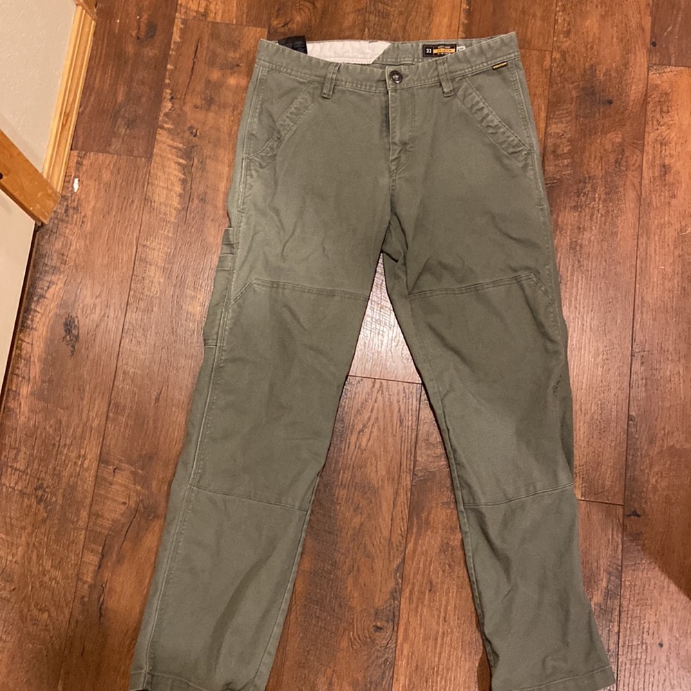 Volcom “Nailer 18” Relaxed Straight Fit Olive Khaki Pants